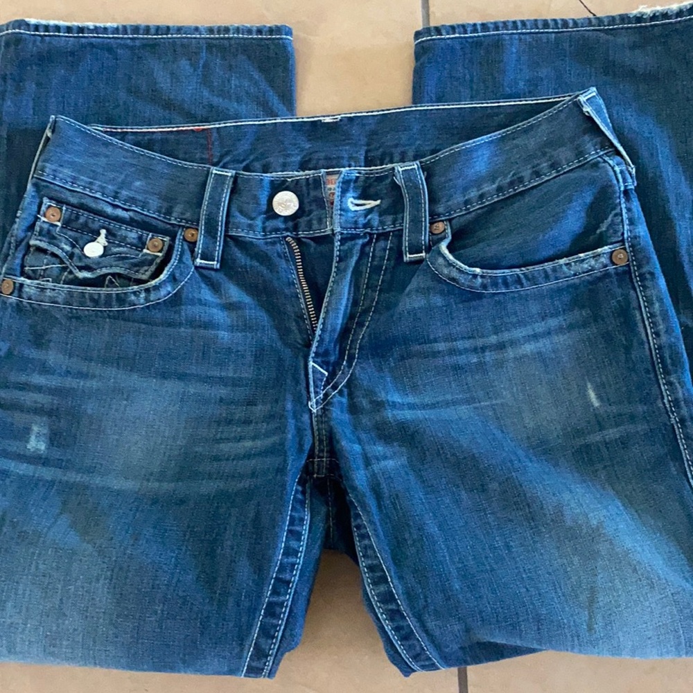 True Religion blue jeans in great shape